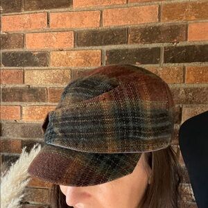 Pistil Plaid Hat with Rich Tones